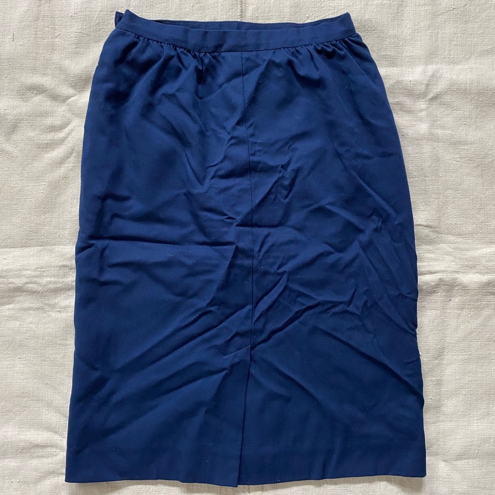VTG Pendleton Pure Virgin Wool Pencil Skirt